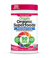 Orgain Organic Superfoods+Probiotics ягодный вкус 280 гр