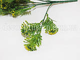 Букет зелені з жовтими суцвіттями, фото 2
