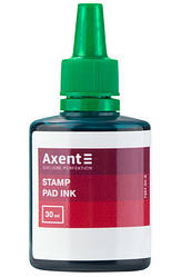 Фарба штемпельна Axent зелена 7301-04-А, 37114