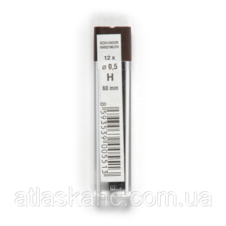 Грифель для механічних олівців "K-I-N" 0,5 мм 4152/Н, фото 1