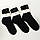 Жіночі шкарпетки з намистинами, перлами. Стрейчеві чорні літні високі шкарпетки-гетри, гольфи., фото 3