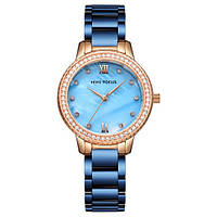 Часы наручные Mini Focus MF0226L Blue-Gold Diamonds