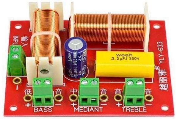 Кроссовер фильтр 3х-полосный для акустики YLY-633 200Вт (ID#1554251669 ...