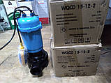 Фекальний насос чавунний корпус з ножами WQD 2 VODOMET + шланг 25м + сертифікат Польща, фото 4