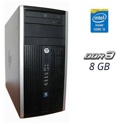Комп'ютер HP Compaq 8200/Core i5-2400S 4 ядра 2.5-3.3 GHz/8GB DDR3/320GB HDD/ Intel HD Graphics 2000, фото 1