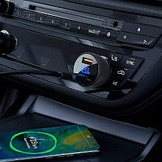 Автомобільний зарядний пристрій в прикурювач ACEFAST B6 63 W USB + Type-C Чорний, фото 6
