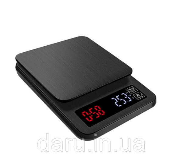 Кухонні ваги Yieryi (5kg/0.1g) Coffy Scale
