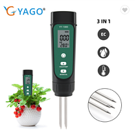 Кондуктометр (солемір) для грунту YY-1000 C Yieryi, вологість і температура
