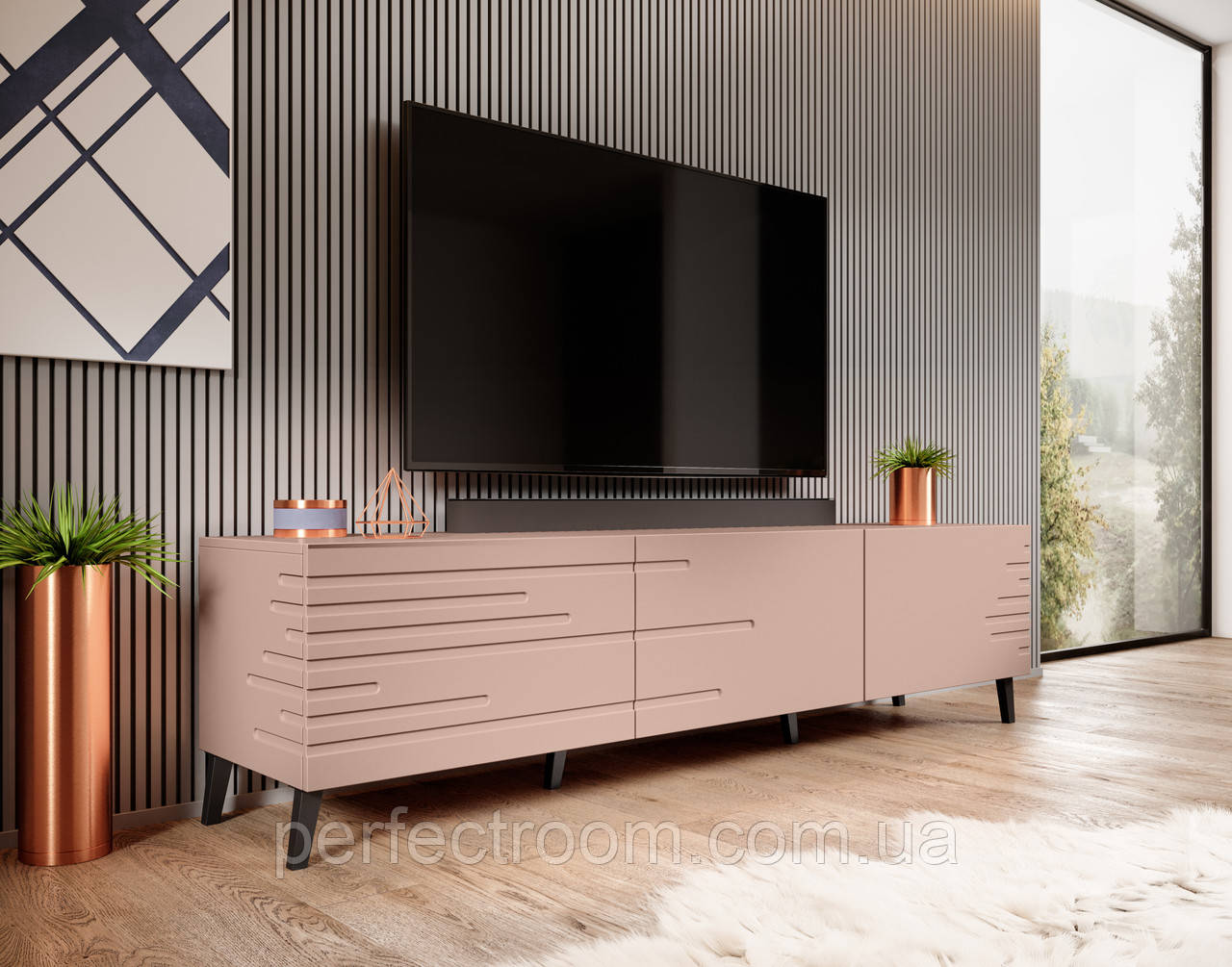 Тумба під ТВ Cama NOVA  - 40/186/48 см
