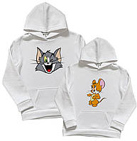 Толстовки для неразлучной пары "tom & jerry" Family look