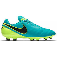 Оригинальные футбольные бутсы Nike Tiempo Genio II Leather FG, 26,5 см