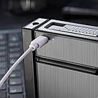 Запальничка usb + турбо з футляром у подарунковому пакованні 33620, фото 2
