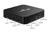 MXQpro 4K смарт тв приставка андроiд 11, 2G/16G, фото 2