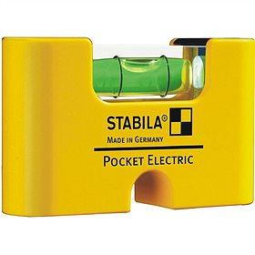 Мінірівень STABILA Pocket Electric магнітний для електриків 7х2х4 см