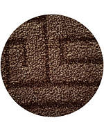 Килимове покриття на відріз Напол №5648 коричневий ковролін 2 м