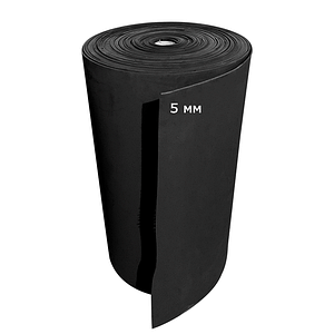 Матеріал EVA ЧОРНИЙ у рулонах Товщина 5 мм . Висота рулону 1 м. Мінімальне замовлення від 5 метрів .