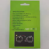 Вуличний ліхтар світлодіодний LTL 20smd автономний з датчиком руху + сонячна панель Solar, фото 4