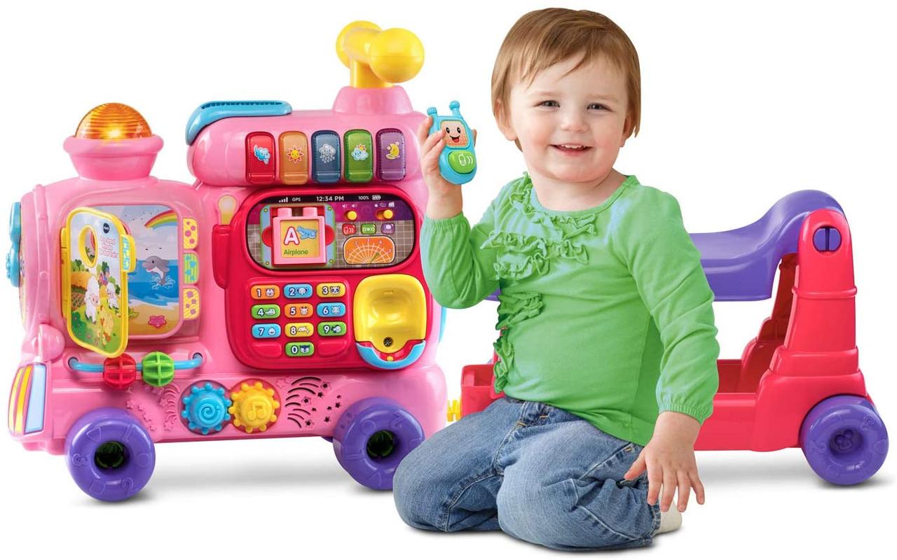 Vtech sit on sale on train