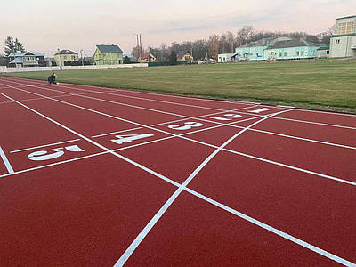 Стадіон м.Володимир-Волинський  покриття Conipur SP  (Conica AG)