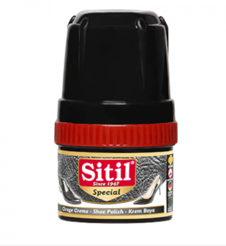 Крем для обуви Sitil цвет черный 60 мл - фото 1 - id-p1554346824