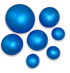 Шоколадні Кульки для кондитерських виробів Сині