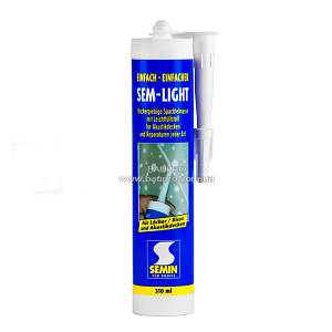 Шпаклівка SEMIN SEM-LIGHT ремонтна надлегка безусадкова (екстра біла), 310 г