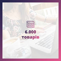 Кількість товарних позицій - 6000 товарів