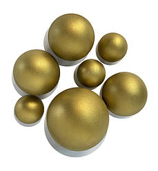 Шоколадні Кульки для кондитерських виробів Золоті