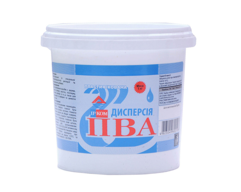 Дисперсия Винил-ацетатная ІРКОМ ПВА (ГОСТ) Контактная 1кг — Купить ...