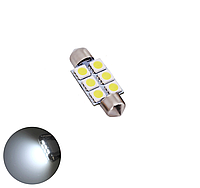 Светодиодная лампа Prime-X SV8.5-6 SMD, длина 39 мм, белый (в комплекте 1шт.)