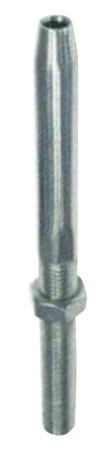 Закінчення троса для опресовки з лівою різьбою, арт. 8467412/8, нержавіюча сталь А4, M12/8мм