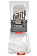 Набір свердел по металу HAISSER 19шт