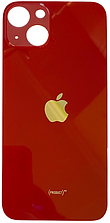 Задня кришка iPhone 13 червона з великими отворами під віконця-камери оригінал