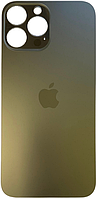 Задняя крышка iPhone 13 Pro Max серая Graphite с большими отверстиями под окна камер оригинал