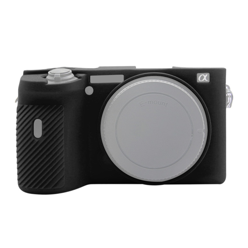 Захисний силіконовий чохол Puluz PU7134B для фотоапаратів SONY A6600 - чорний
