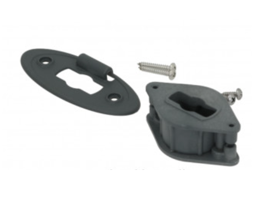 Фіксатор замок для лівої ручки дверцят печі Unox XBC/XVC (арт. KVM1191A)