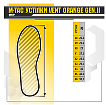 M-Tac устілки Vent Orange Gen.II 38, фото 2