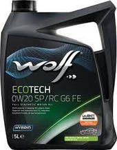 0W20 ECOTECH SP/RC G6 FE 4L WOLF масло моторне