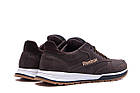 Чоловічі кросівки із натуральної шкіри Reebok Classic Leather Trail Chocol чоловічі демісезонні кросівки зі шкіри, фото 5