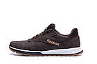 Чоловічі кросівки із натуральної шкіри Reebok Classic Leather Trail Chocol чоловічі демісезонні кросівки зі шкіри, фото 7