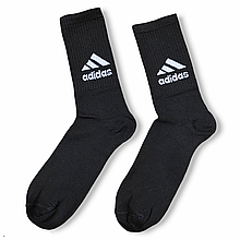 Шкарпетки чоловічі бавовняні демісезонні високі 40-44 Adidas