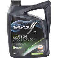 5W20 ECOTECH SP/RC G6 FE 4L WOLF масло моторне