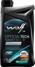 5W30 OFFICIALTECH C3 LL III WOLF 4л масло моторне