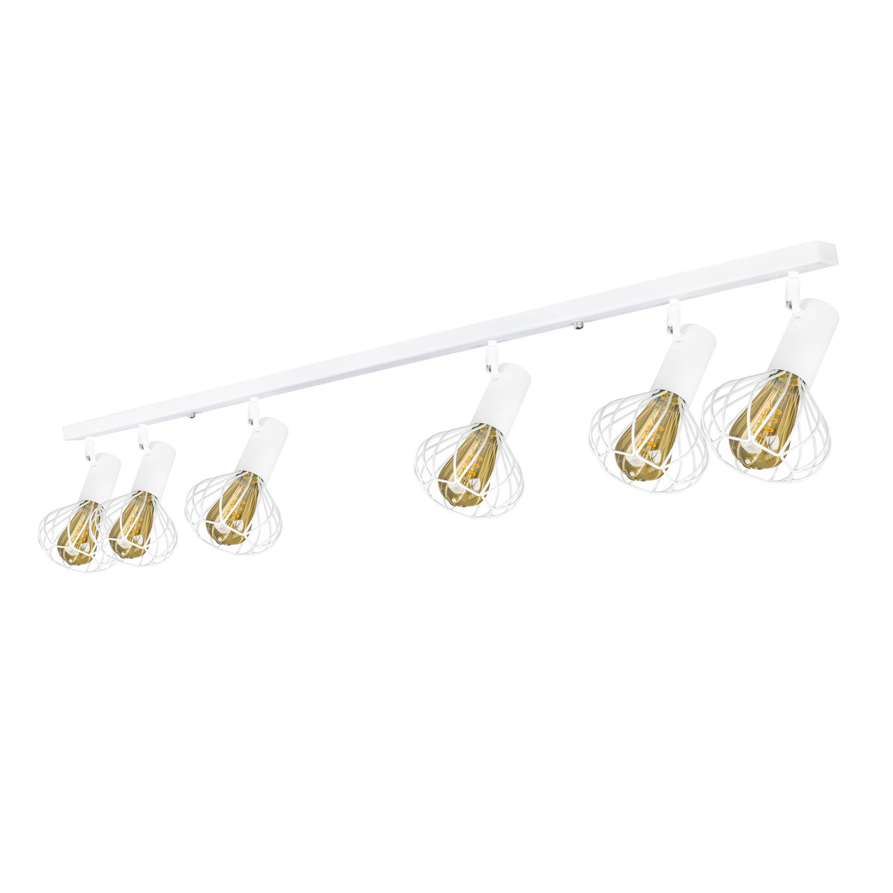 Світильник лофт Lotus стельовий NL 14151-6 WH MSK Electric