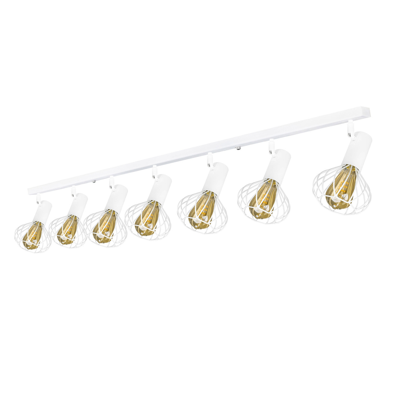 Світильник лофт Lotus стельовий NL 14151-7 WH MSK Electric