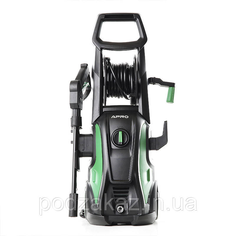 Мийка високого тиску APRO PWH-1600, 1600 Вт, ном.5.5 л/хв, макс. 6.8 л/хв, 140 барів — HLZ