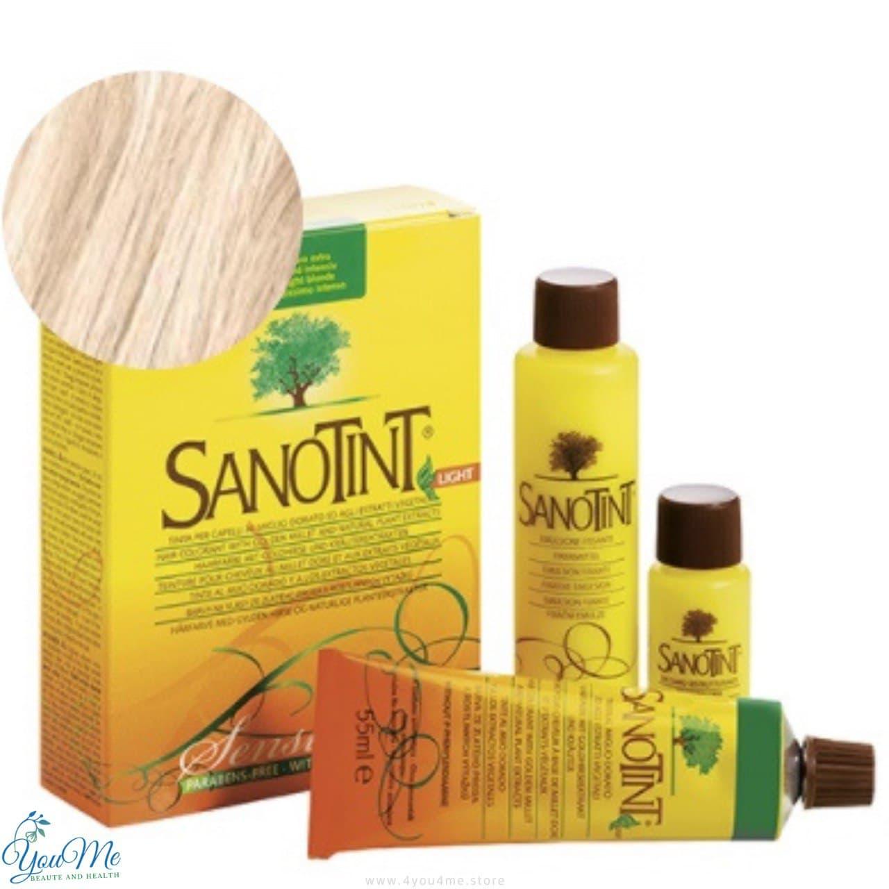 Sanotint Senstive Фарба для волосся No 88 Ультрасвітлий блондин Санотинт Вівасан Швейцарія 125 мл