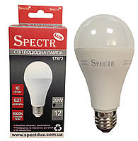 Лампа LED SPEKTR A65-18W-E27-6000K 1620LmC-A65-18276 TMСПЕКТР