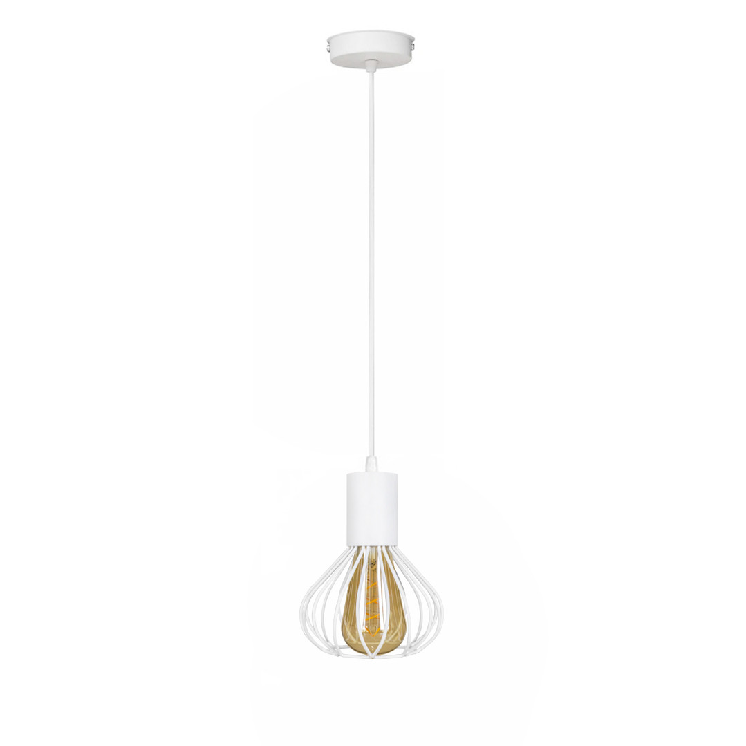 Світильник лофт підвісний MSK Electric Lotus NL 1415 WH