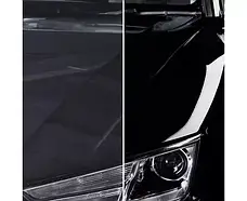 Кольорова поліроль із воском чорний SONAX Polish&Wax Color NanoPro 500 мл, фото 5